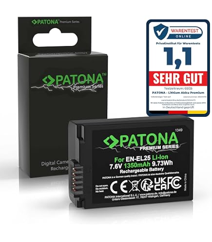 Batteria ricaricabile Li-ion EN-EL25a | Nikon Store