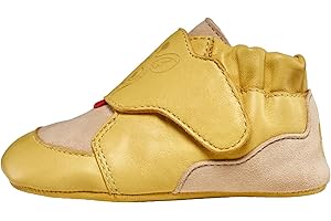 Affenzahn Krabbelschuh Leder Crawly Babyschuh aus Leder für Mädchen und Jungen Klettverschluss weich flexibel rutschfest Lauflernschuhe