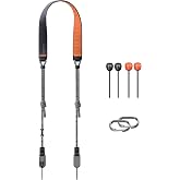 PGYTECH Air Camera Shoulder Strap, Camera Strap Leather-like Surface Quick Release with Braided Ropes