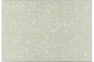 FLEOR Battipenna Materiale Foglio Scratchplate Vuoto per Chitarra Elettrica per CuSTm ST TL TE Bass Guitar Guard, 4 STi perla giallo chiaro