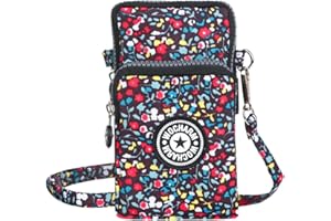 Best World 4 Yu Ladies Girls Nylon Design Small Crossbody Shoulder Bag Wristlet Handbags