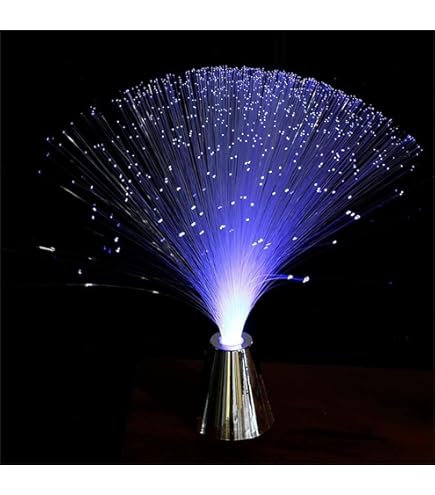 Battery Powered Fiber Optic Lamp - Color Changing Brunei - View #7