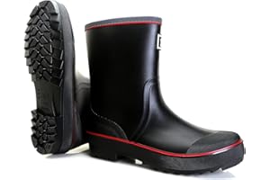 Foinledr Botas De Agua Hombre Botas Agua Botas De Goma Botas De Pesca Botas lluvia Comodas Botas Para Agua