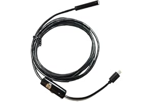 ENTERELETTRONICS TELECAMERA ENDOSCOPICA MICRO USB CON TUBO FLESSIBILE 2 MT IMPERMEABILE PER ISPEZIONE