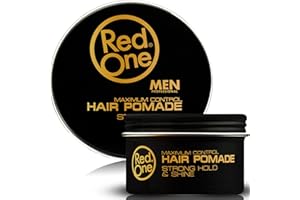 Redone Coiffure Créative Cire Pomade 100ml | Tenue Forte | Effet Brillant | Contrôle Maximum | Format Voyage