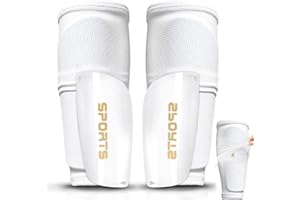 Mizijia Parastinchi da Calcio Calzino, Parastinchi Con Tasca, Partita di Calcio Protezione Gambe Maniche per Bambino, Giovani, Uomo, Unisex Adulto.