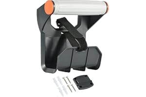 Electraline 94021 Avvolgicavo Avvolgi Prolunghe con maniglia ergonomica e set per il montaggio parete, può avvolgere fino a 25 M di cavo