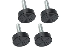 ‎SPARES2GO SPARES2GO Universal-Waschmaschinen-Fuß zum Einschrauben, 10 mm Gewinde, 4 Stück