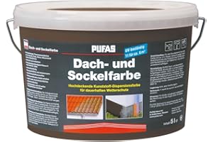 Pufas 10169 Dach und Sockelfarbe, Anthrazit