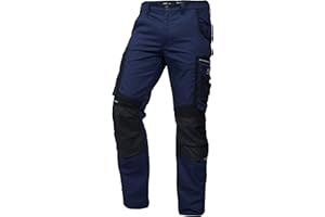 PUMA WORK WEAR Spodnie robocze premium z wieloma kieszeniami i dodatkowo wzmocnioną tkaniną nylonową