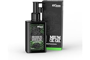 EZ TATTOO EZ Gel Transfert Tatouage - 150ml Stencil Stuff, Gel pour Pochoir de Tatouage, Crème Gel pour Pochoir pour Stencil Tatouage Transfert Accessoires de Tatouage
