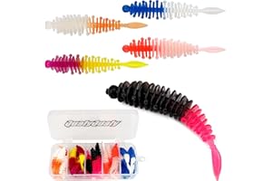 ‎QUALYQUALY QualyQualy Gummiköder Forelle Angelköder Kunstköder Angeln Zander Barsch Köder Süßwasser Salzwasser Forellenköder