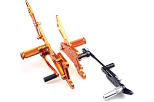 TARAZON CNC Réglables repose-pieds Commandes Reculées Rearset pour Yamaha YZF R1 2007 2008