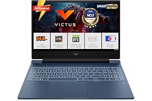 HP Victus Smartchoice, AMD Ryzen 7 7445HS, 6GB RTX 4050, 16GB DDR5(Upgradeable) 512GB SSD, 144Hz, IPS, 300 nits, 15.6''/39.6cm, Win11, Office24, Blue, 2.29kg, fb3130AX/3118AX, Xbox pass*,Gaming Laptop