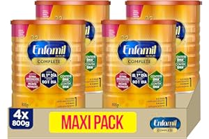 Enfamil Premium Complete 1 Leche infantil 4x800gr Leche Infantil para Lactantes de 0 a 6 Meses de Edad Fórmula para Bebés Recién Nacidos