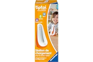 Ravensburger - tiptoi® - Station de Chargement - Jeu éducatif électronique, sans écran - Dès 3 Ans - Version française - Histoires, Sons, Jeux et musiques - 00 179