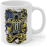 M&uuml;hendis Meslek Taraftar Temalı M&uuml;hendis Kupa Bardak | Taraftar Meslek Temalı Kupa Bardak | Hediye Mug (Fenerbah&ccedil;e Temal, Bey