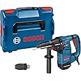 Bosch Professional GBH 3-28 DRE Rotary Hammer (incl. 210 mm Depth Stop, Machine Cloth, 13 mm Quick-Change Chuck, SDS Plus Quick-Change Chuck, Auxiliary Handle, Grease Tube, L-BOXX 136)