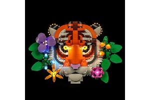 BRIKSMAX Kit d’éclairage à LED pour Lego 31217 La Collection Faune - Le Tigre - Compatible with Lego Art Blocs de Construction Modèle- Pas inclure l’Ensemble Lego