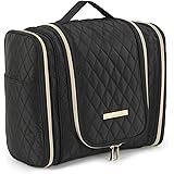 Dizdvizd Beauty Case da Viaggio per Donne, Grande Borsa da Toilette Con Gancio, Impermeabile Trousse Trucchi Cosmetici Organi