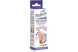 Podovis, Crema Rigenera Talloni Screpolati - Crema per Piedi Secchi e Screpolati, Risultati in 2 Giorni, Formula con Agenti Emollienti e Avocado, Pelle Idratata ed Elastica, 75 ml