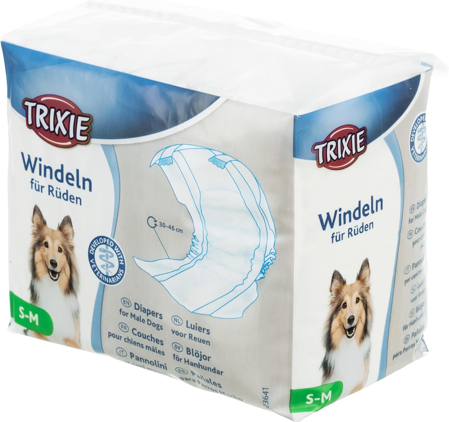 TRIXIE Pañales para Perros Macho, S-M
