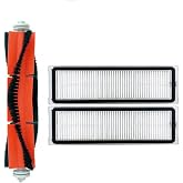 Ozemtek Vacuum Mop 1c ile 2 c Vacuum Mop Pro 2+ 3D ile Uyumlu 1 Adet Ana Fır&ccedil;a 2 Adet Hepa Filtre Yedek Par&ccedil;a Seti