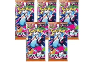 定坊 さだ坊 SADABOU JAPAN 5 x Japanese Pokemon Booster Packs | Scarlet & Violet Set | Pokémon Trading Cards in 5 Booster | Pokemon TCG Pack | from Japanese Seller (Inferno X)