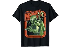 Star Wars The Empire Strikes Back Boba Fett Modern Portrait Camiseta