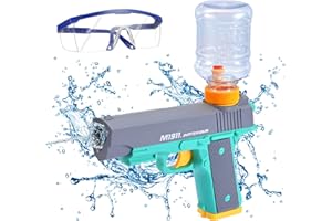 SONGERDUO Electric Water Pistol for Adults and Children,Super One-Touch Electric Water Gun,Large Capacity Strongest Water Sprayer Summer Pool Beach Party Toy,Water Pistols Swimming Toys for Summer Beach