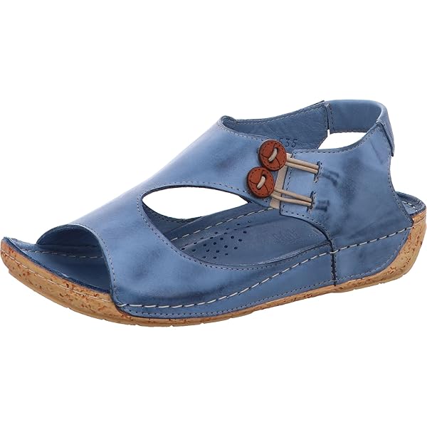 Gemini Schuhe Gemini Damen Sandale Sandaletten Glattleder