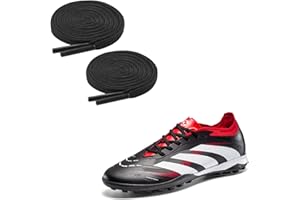 TwizzTop Thin Flat Football Laces,4mm ShoeLaces for Trainers Tennis Shoes,2 Pairs Repalcement Laces for Running Shoes Skate Boots