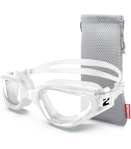 RIORIO Lunettes De Natation Adultes - Anti-buée, Protection UV, Confort