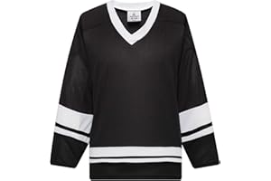 EALER H400 Series Blank Eishockey Übungstrikot Liga Trikot für Herren und Jungen - Senior und Junior - Erwachsene und Jugendliche