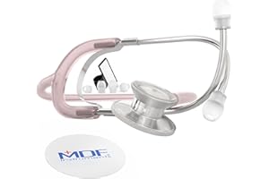 MDF INSTRUMENTS MDF® Dual Head Lightweight Stethoscope (MDF747) (Translucent Pink (CosmoiCE))
