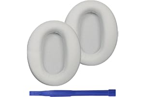 Adhiper WH-CH710N Ear Pads Compatible with Sony WH-CH700N,WH-CH710N,WH-CH720N Headphones, Replacement Ear Pads with Soft Protein Leather and Memory Foam (Light Gray)