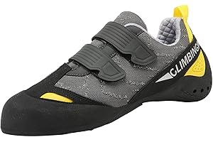 ZHENSI Chaussures d'escalade Hommes Femmes Jeunes Débutants Chaussures D'entraînement Professionnelles d'escalade De Bloc