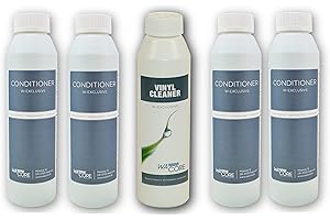 W-Exclusive Wa'core Conditioner 4X 250 ml + Vinyl Cleaner 250 ml Wasserbetten Pflege