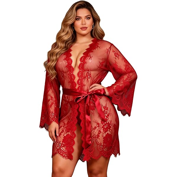 comeondear Badjas voor dames, lang, oversized, luipaard, nachthemd