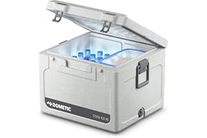 ‎DOMETIC DOMETIC Cool-Ice CI 55, tragbare Passiv-Kühlbox / Eisbox, 56 Liter, für Auto, Lkw, Boot oder Camping, Ideal für Angler und Jäger