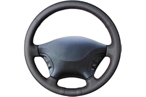 MEWANT Funda de Volante para Mercedes Benz W639 Viano 2006-2011 / Vito 2010-2015 /Volkswagen VW Crafter 2006-2016 / Funda para Volante de Mercedes Benz W639 Viano