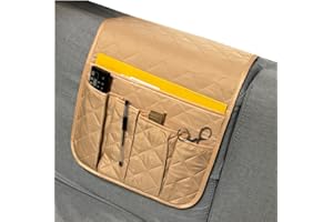 BEISIJIA Organizador de reposabrazos para sofá,Bolsa de Almacenamiento para, Silla, Soporte para Control Remoto de TV,sillones,Organizador para teléfono Celular, Libros, revistas