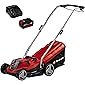 Einhell Akku-Rasenmäher GE-CM 18/33 Li (1x4,0Ah) Power X-Change (Li-Ion, bis 200 m², 33 cm Schnittbreite, 5x zentrale…