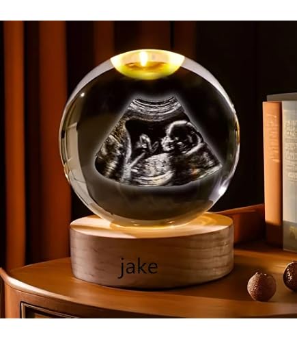 Sfera Di Memoria LED, 6.9 Cm, Per Foto E Video - Ricaricabile USB, Regalo Per Anniversari E Compleanni