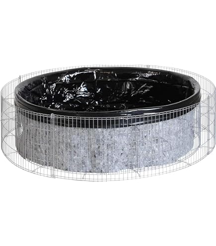Ubbink Fertigteich Ocean I – Teichbecken 1500 Liter, HDPE, 3.83m² Oberfläche, Max. 70cm Tief