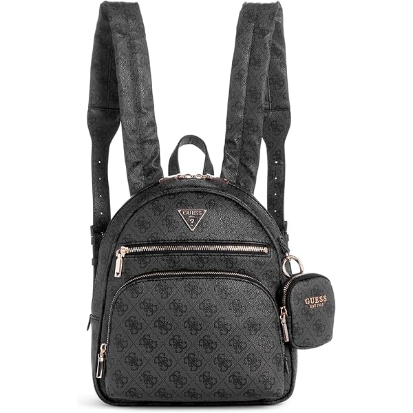 GUESS Rucksack Freizeitrucksack mit Laptopfach Travel Backpack Sand Logo  beige : Amazon.de: Fashion