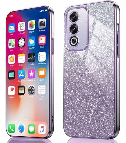 GEJEFA Cover per Oppo A80 5G + 2 Pack Vetro Temperato, Custodia Sottile Silicone TPU Bumper Case Antiurto Antigraffi Case per Oppo A80 5G, Trasparente