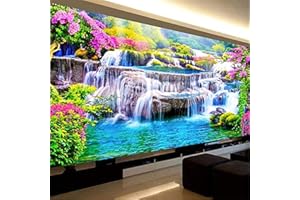 Instarry 5D Kit Diamond Painting Grandi Dimensioni Dipinto di Paesaggio Disegni con Diamantini Accessori Casa Arredamento 120x50 cm