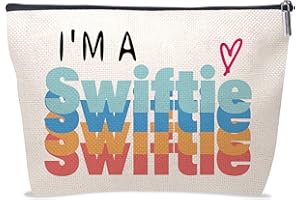 OKIYID Music Fan Makeup Bag, Women's Cosmetic Bag, Toiletries - Encouraging Gifts for Travel, Birthdays, Friends, Teachers, Graduations and Christmas,Daily Use Cosmetic Bag Pouch