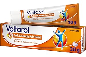 Voltarol Back & Muscle Pain Relief 1.16% Gel, for Joint Pain Relief, suitable for Knee Pain & Neck Pain, 30g